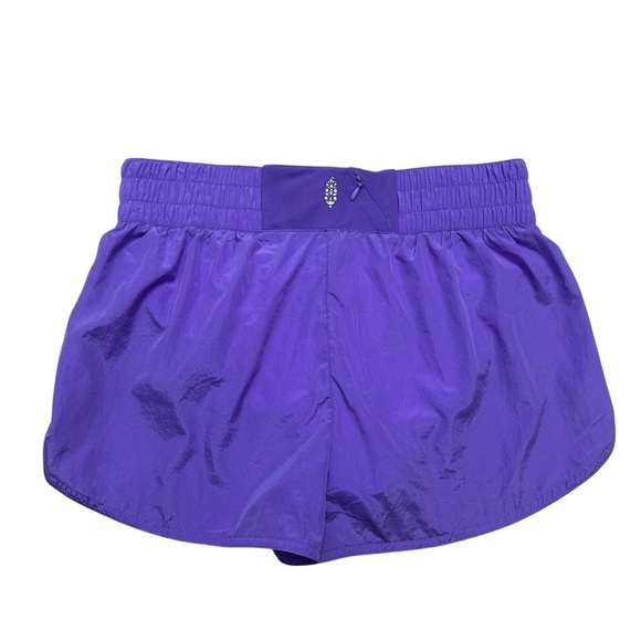 Free People Shorts Berry Purple Running Workout Exercise Athletic Size Small New - Picture 4 of 8